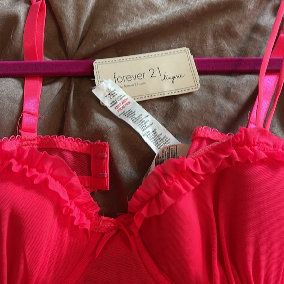 Hot pink teddy - Picture 3 of 4